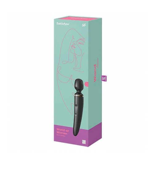Satisfyer Wand-er Woman Black – masažer - image 2