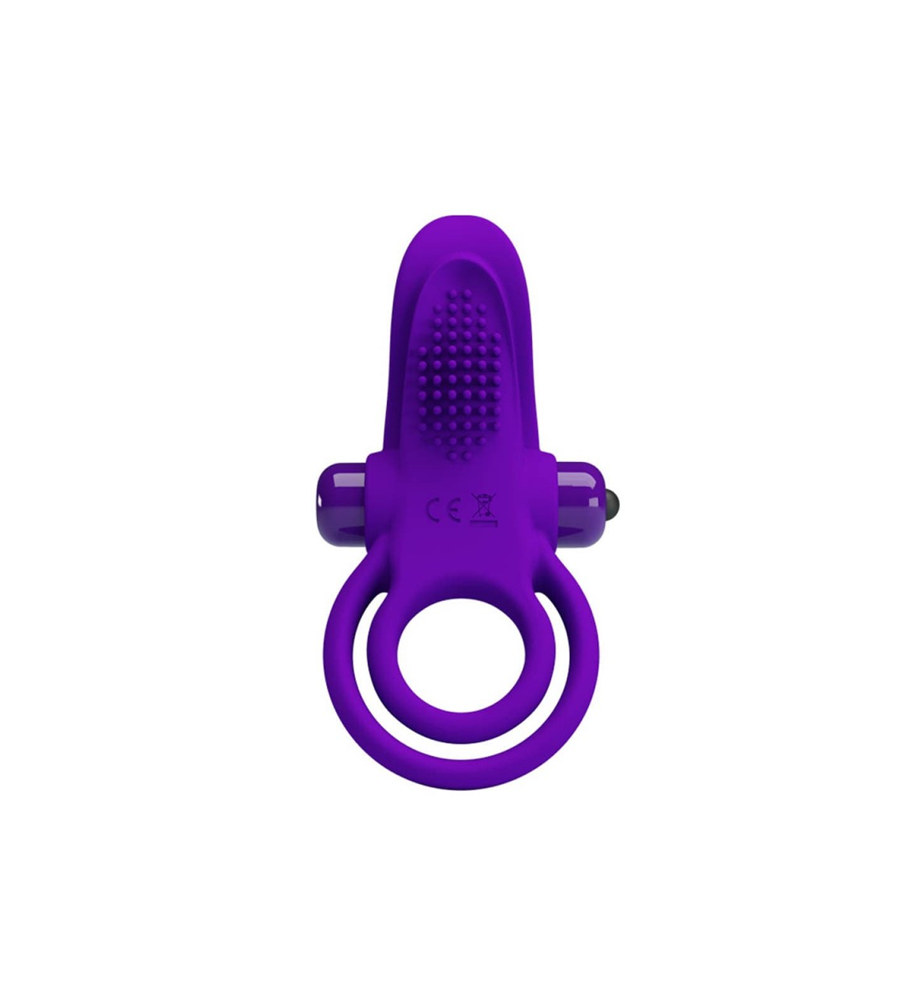 Pretty Love Vibrant Penis Ring Purple – vibrirajući penis prsten