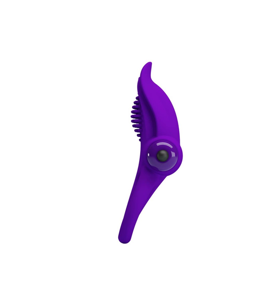 Pretty Love Vibrant Penis Ring Purple – vibrirajući penis prsten - image 2