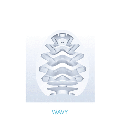 Tenga Egg Wavy - masturbator u obliku jajeta - image 2