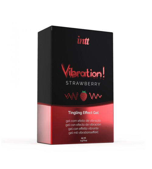 Intt Vibration Gel Strawberry – gel za parove - image 2