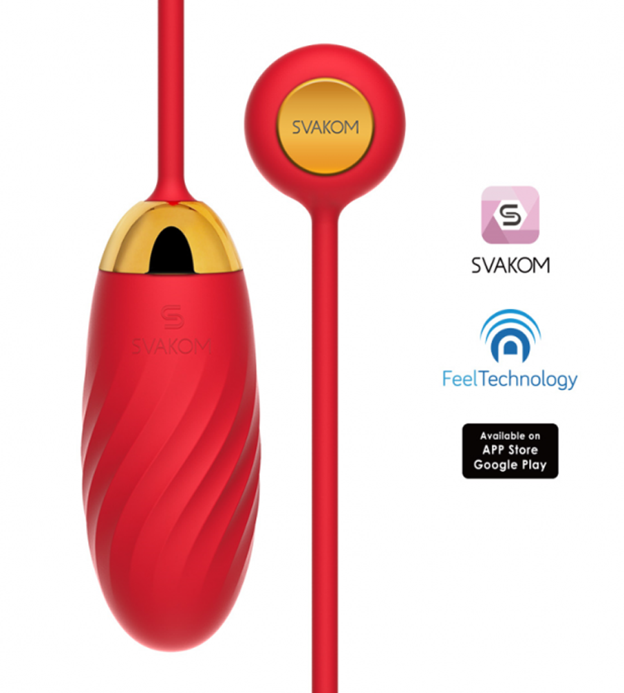 Svakom Ella Neo Red – vibrirajuće jaje + APP upravljanje - image 3