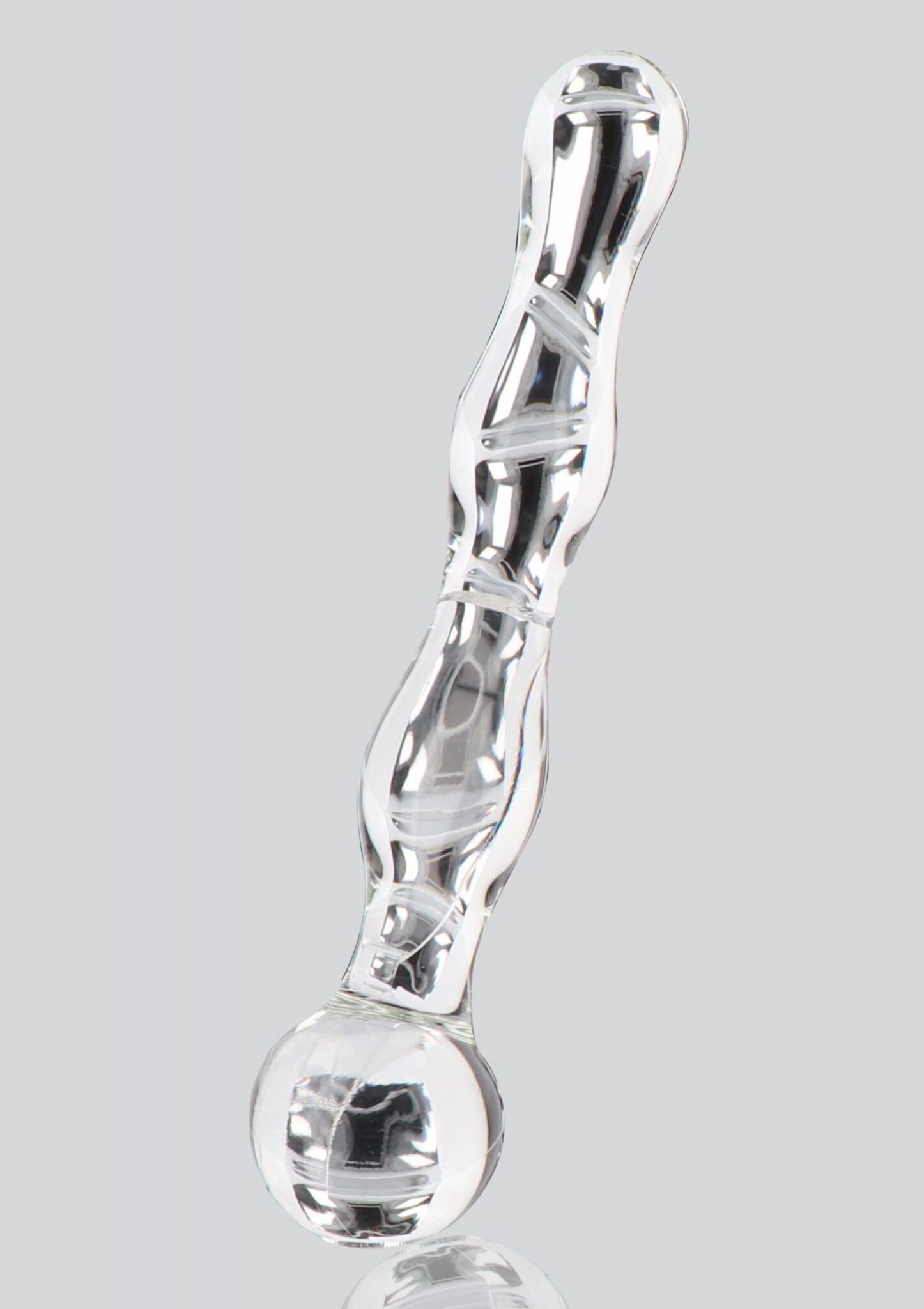 Glass Worxx Sparkle Wand – stakleni dildo - image 3