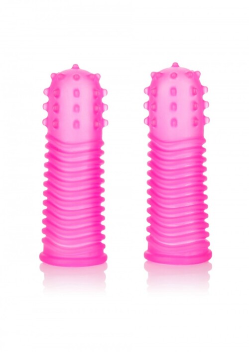 CalExotics Play Finger Tingler Pink – navlaka za petting stimulaciju
