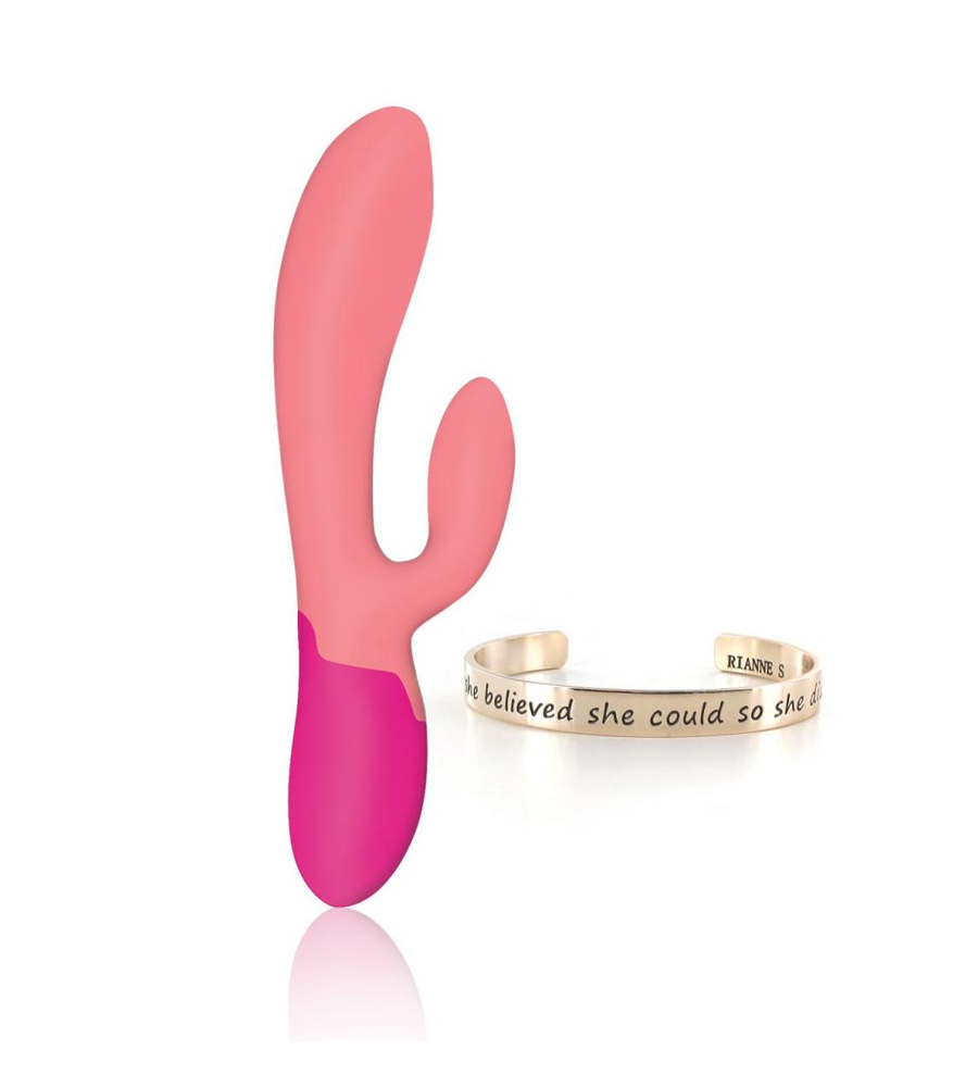 RIANNE S Xena Coral – rabbit vibrator + narukvica