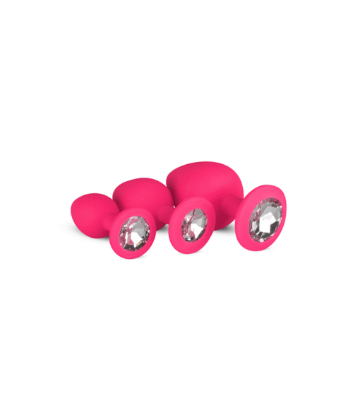 Easytoys Diamond Plug Set - tri analna pluga