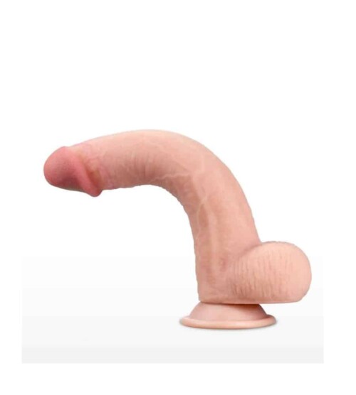 LoveToy Sliding Skin Dual-Layer Dong 9'' - realistični dildo - image 2