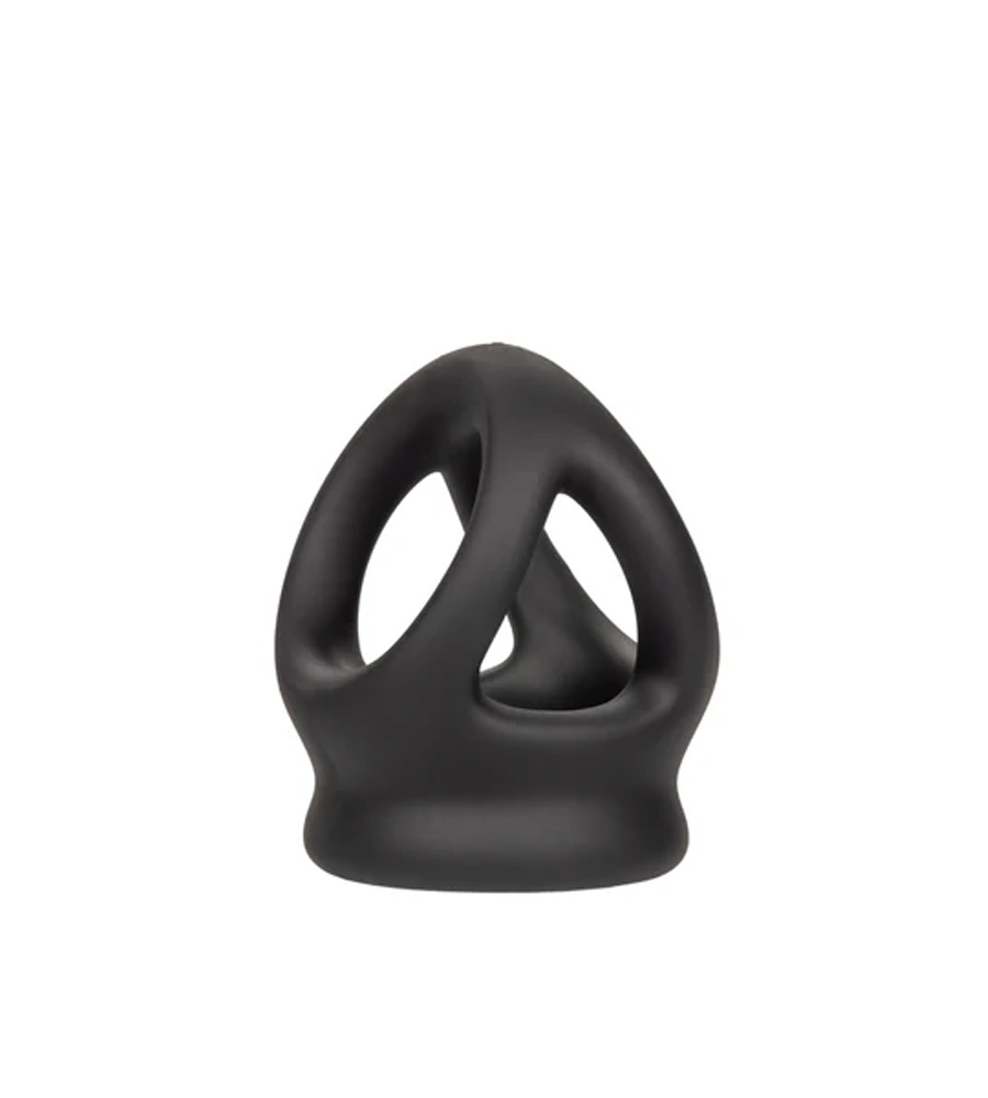 Alpha Dual Cage Ring – silikonski prsten za penis i testise - image 3