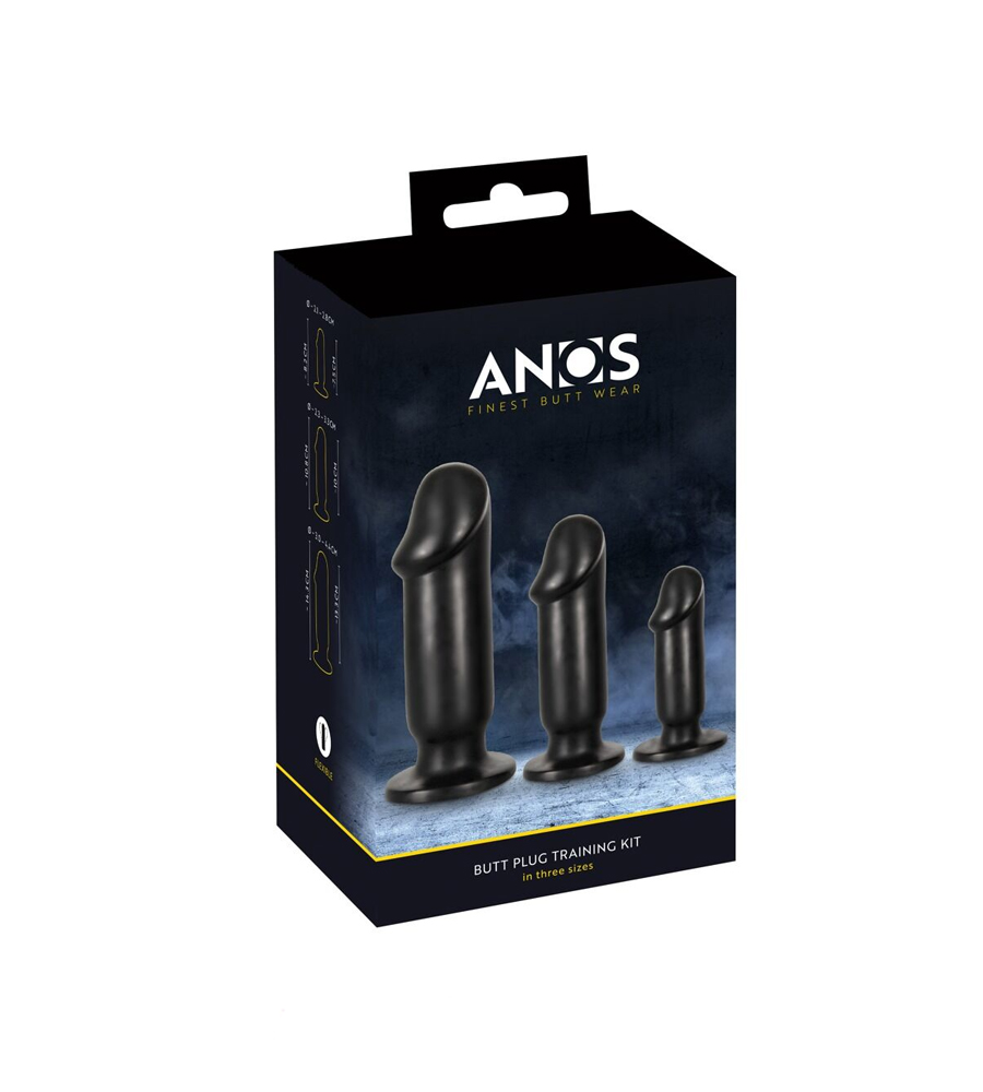 Anos Butt Plug Training Kit – set analnih plugova - Slika 2