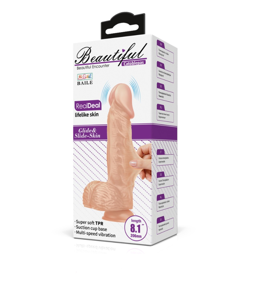 Baile Beautiful Catoblepas – vibrirajući dildo - image 2