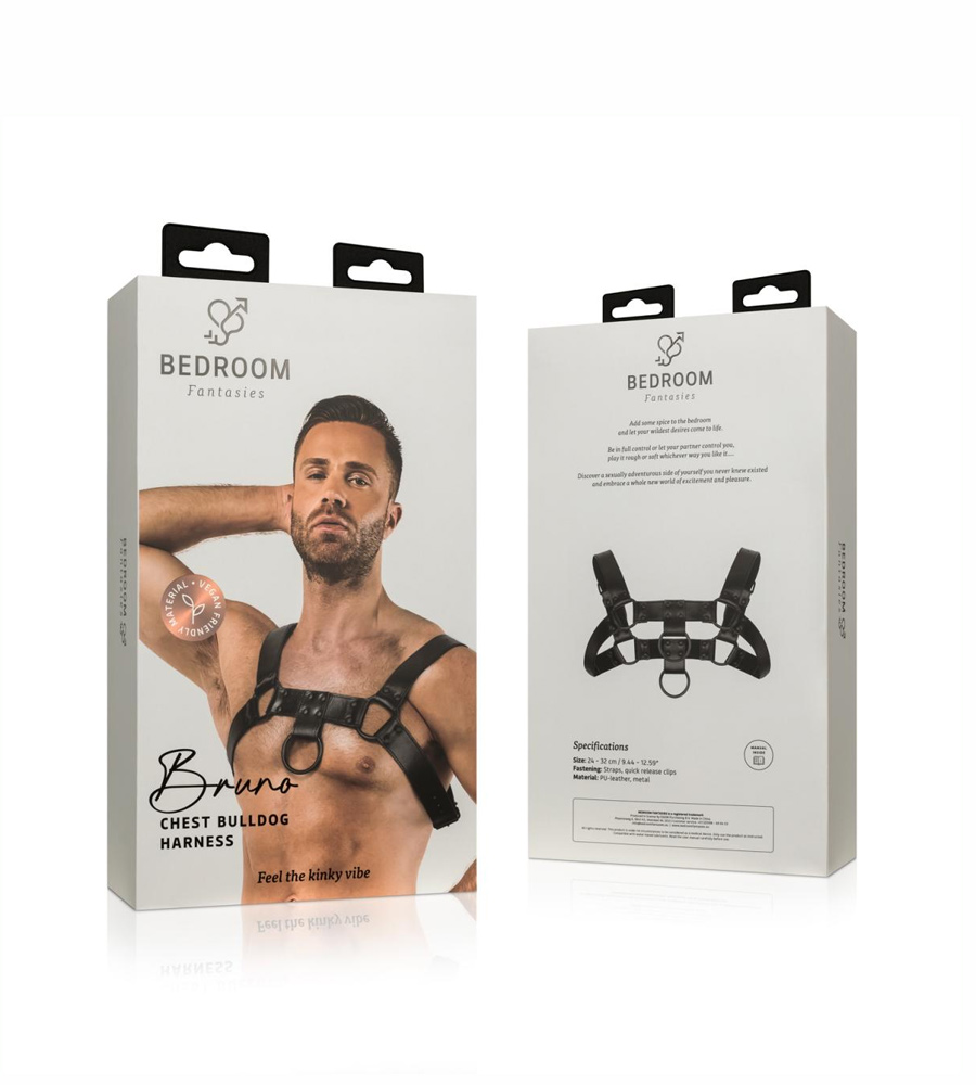 Bedroom Fantasies Bruno Bondage Harness – harness za prsa - image 4