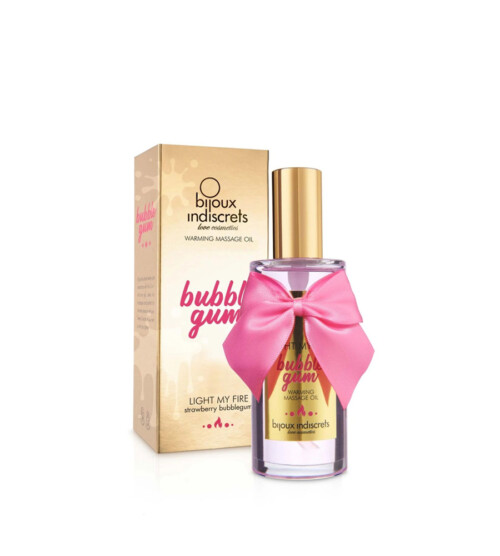 Bijoux Indiscrets Light My Fire Bubblegum – masažno ulje