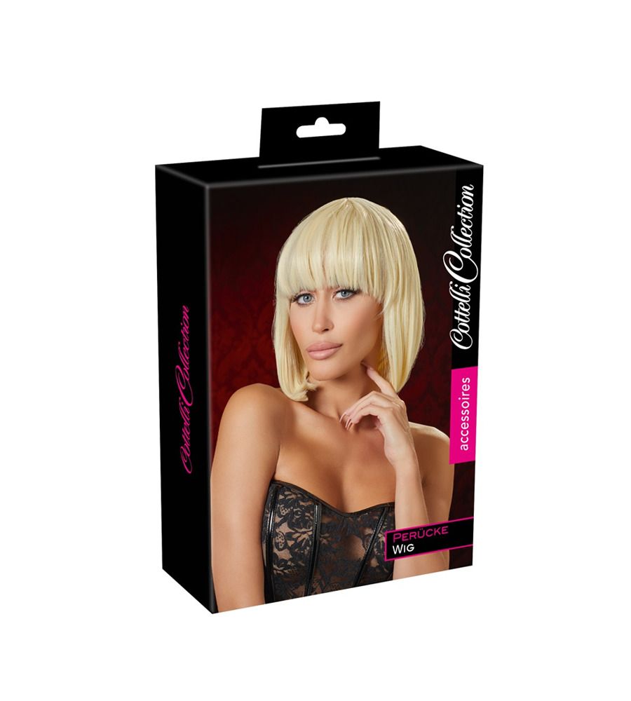 Blonde Bob Wig - Plava bob perika - Slika 2