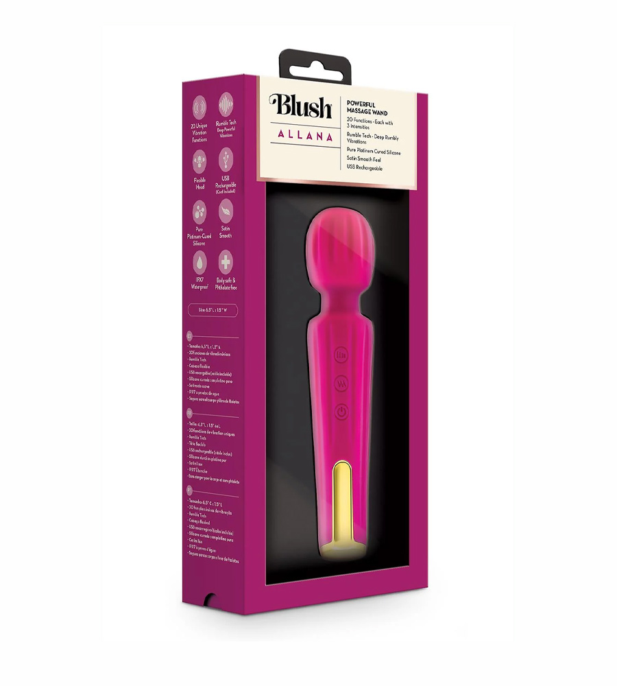 Blush Allana Velvet – snažan masažer - image 2