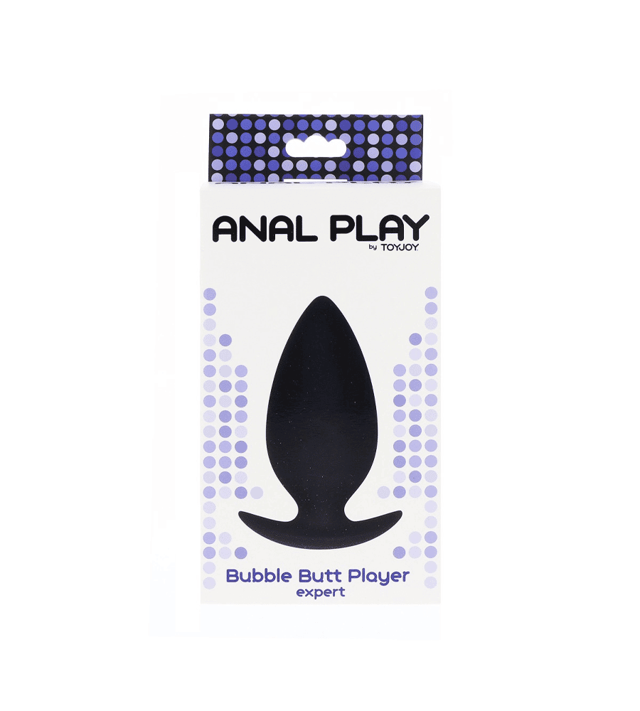 Bubble Butt Player Expert Black – silikonski analni plug - image 2