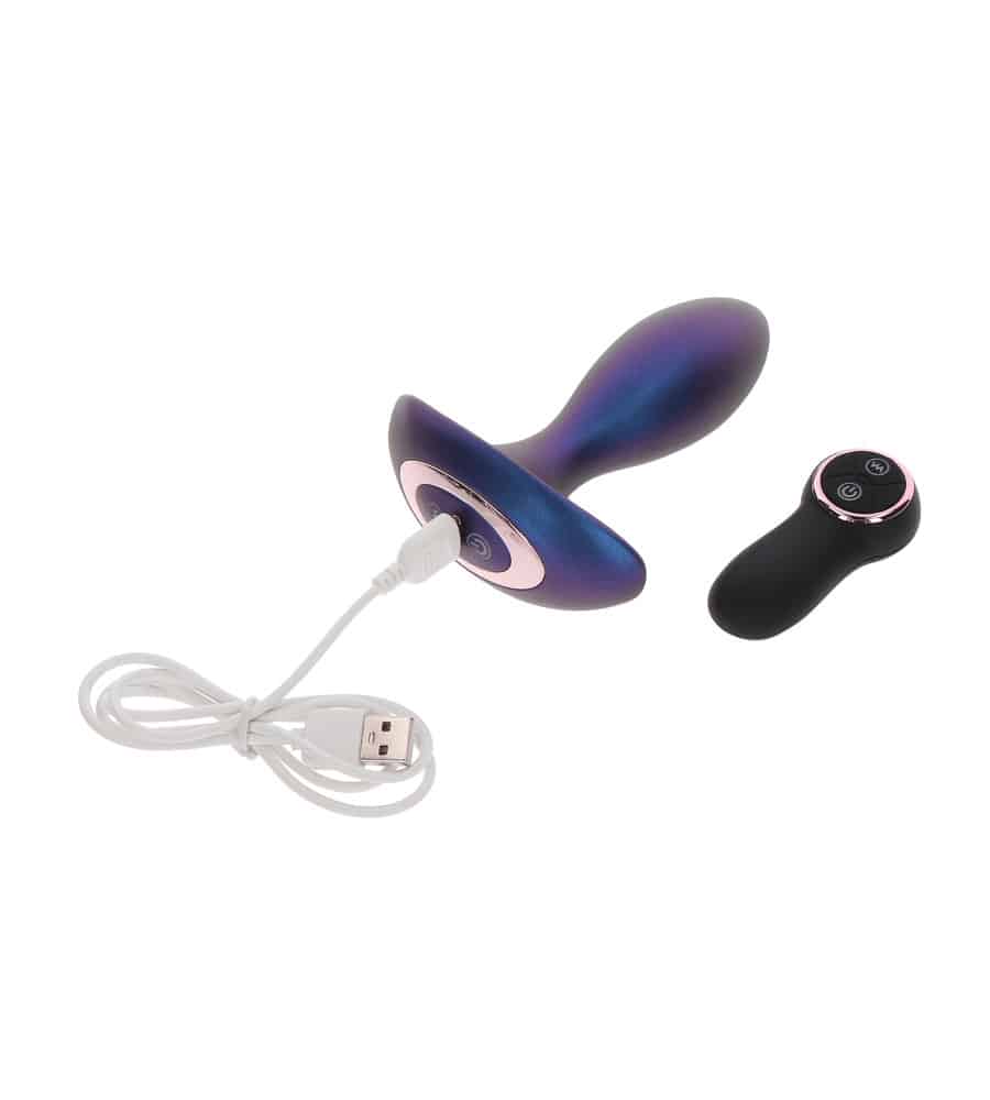 Buttock The Brave – vibrirajući analni plug + daljinski - image 4