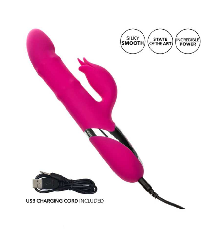 CalExotics Enchanted Embrace – pomični rabbit vibrator - image 4
