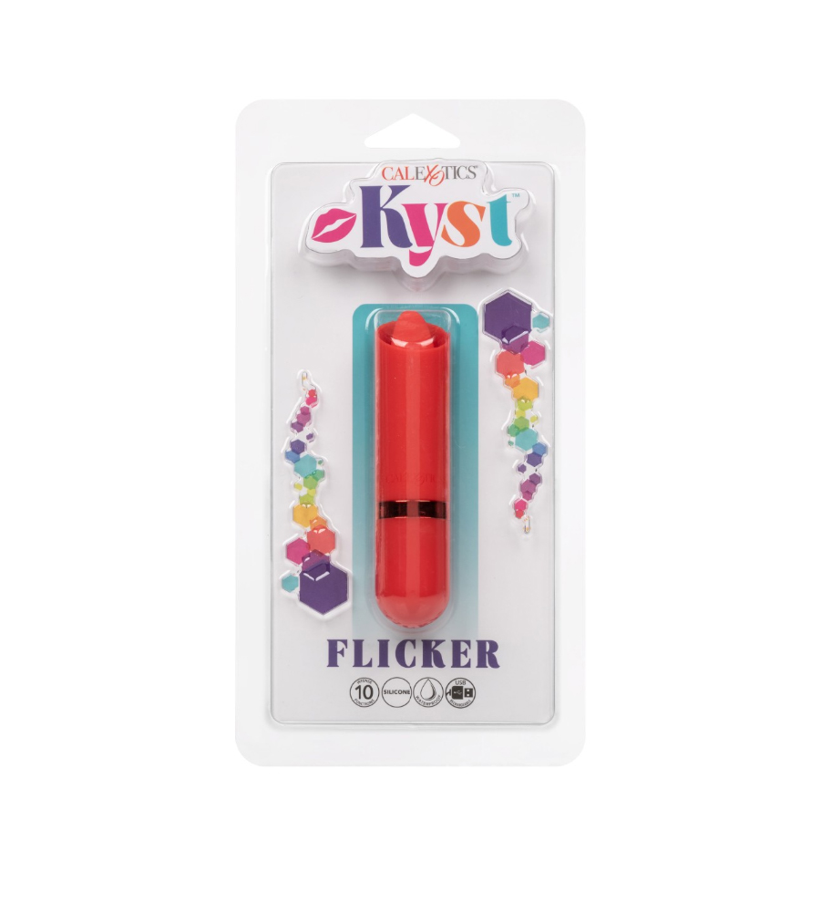 CalExotics Kyst Flicker - silikonski mini vibrator - image 2
