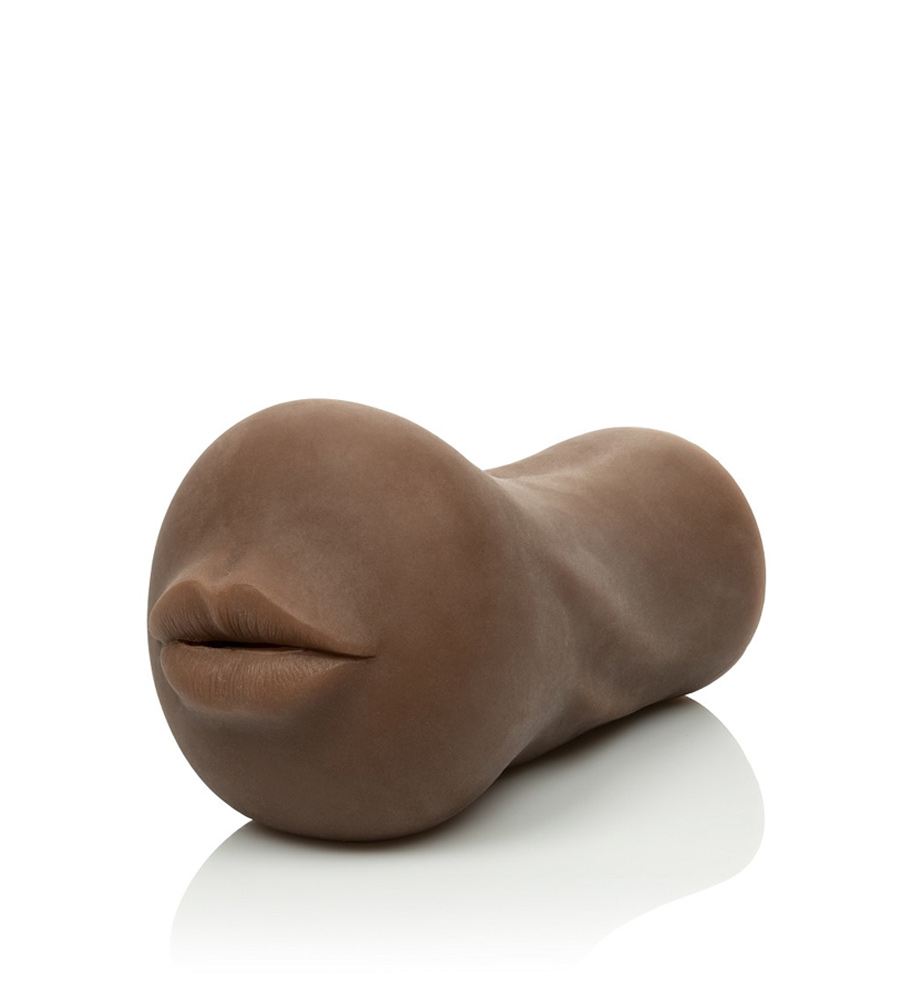 CalExotics Stroke It Mouth Brown – realističan masturbator