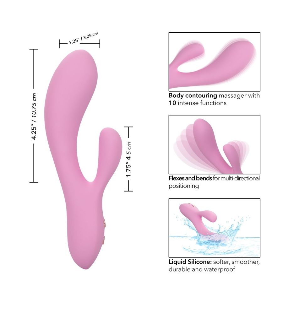 Calexotics Contour Zoie - silikonski vibrator - image 3