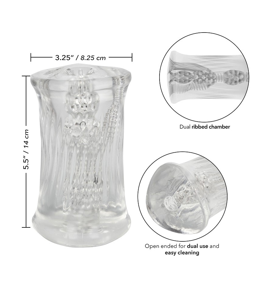 Calexotics Cyclone Triple Chamber Stroker – masturbator s 3 otvora - image 5