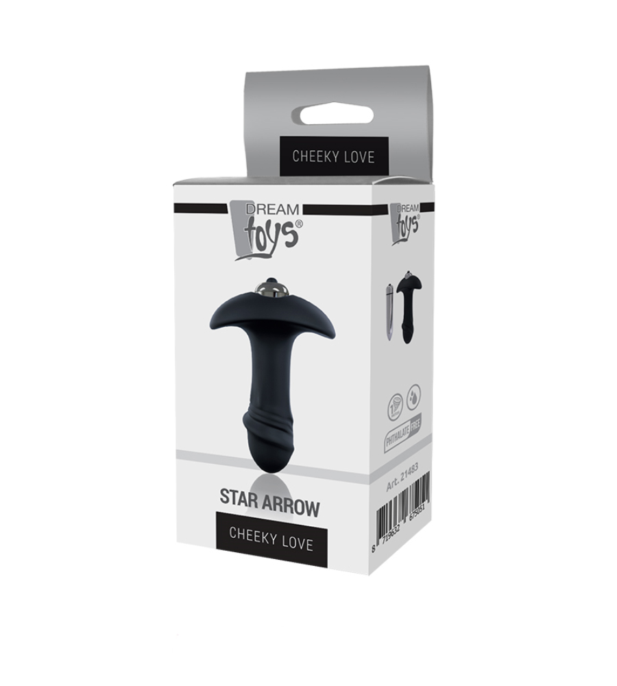 Essentials Love Star Arrow – vibrirajući analni plug - image 2