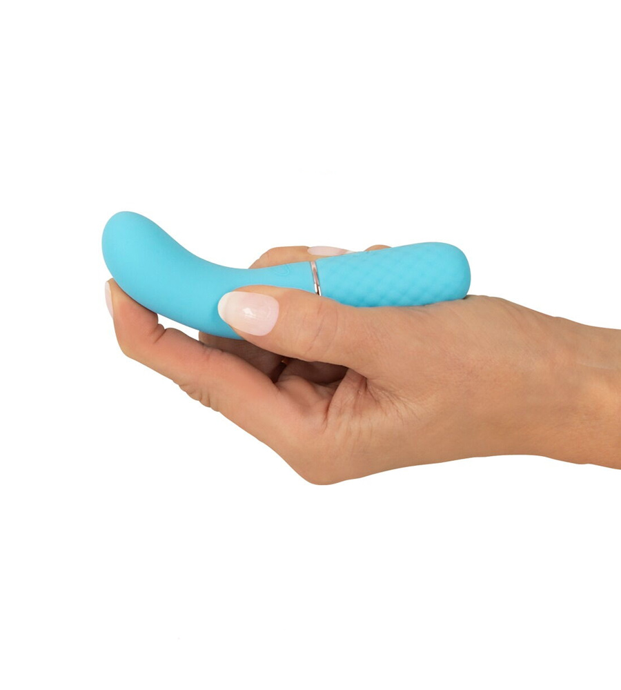 Cuties 5.0 Mini Blue Vibrator – silikonski mini vibrator - image 4