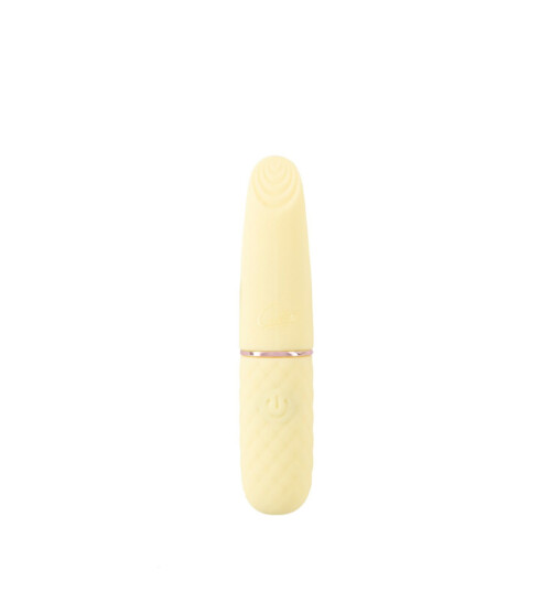 Cuties 5.0 Mini Yellow Vibrator – silikonski mini vibrator