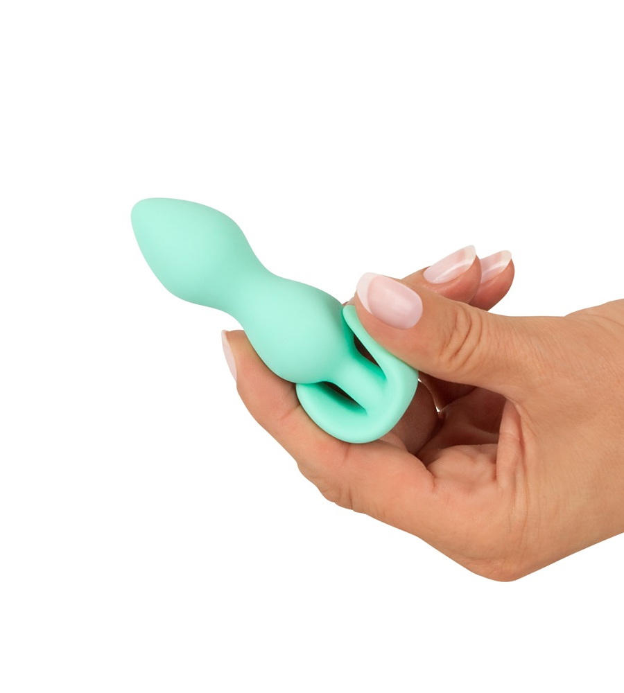 Cuties Mini Butt Plug Green – analni plug - Slika 3
