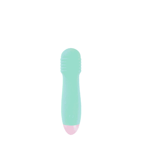 Cuties 1.0 Mini Green Vibrator – silikonski mini vibrator