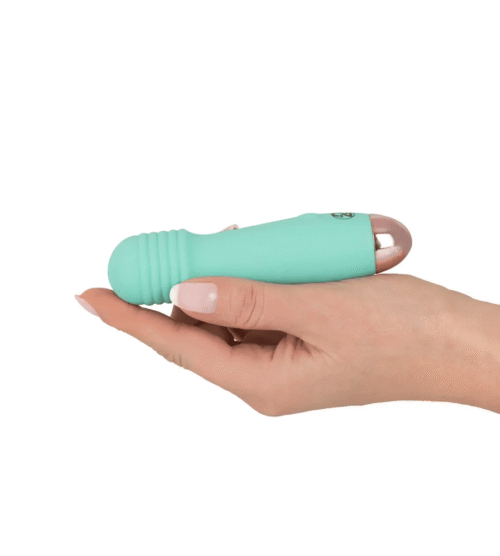 Cuties 1.0 Mini Green Vibrator – silikonski mini vibrator - image 2