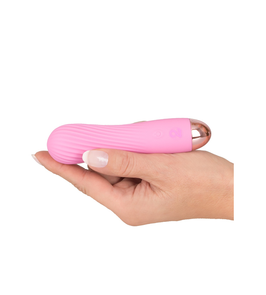 Cuties 2.0 Mini Pink Vibrator - silikonski mini vibrator - image 2