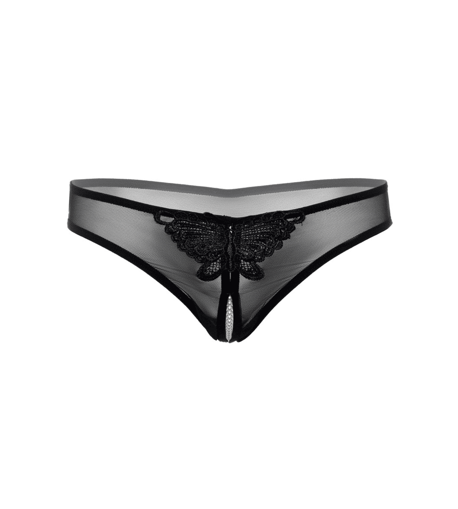 Daring Indra thong – gaćice s intimnim otvorom i perlama - image 5