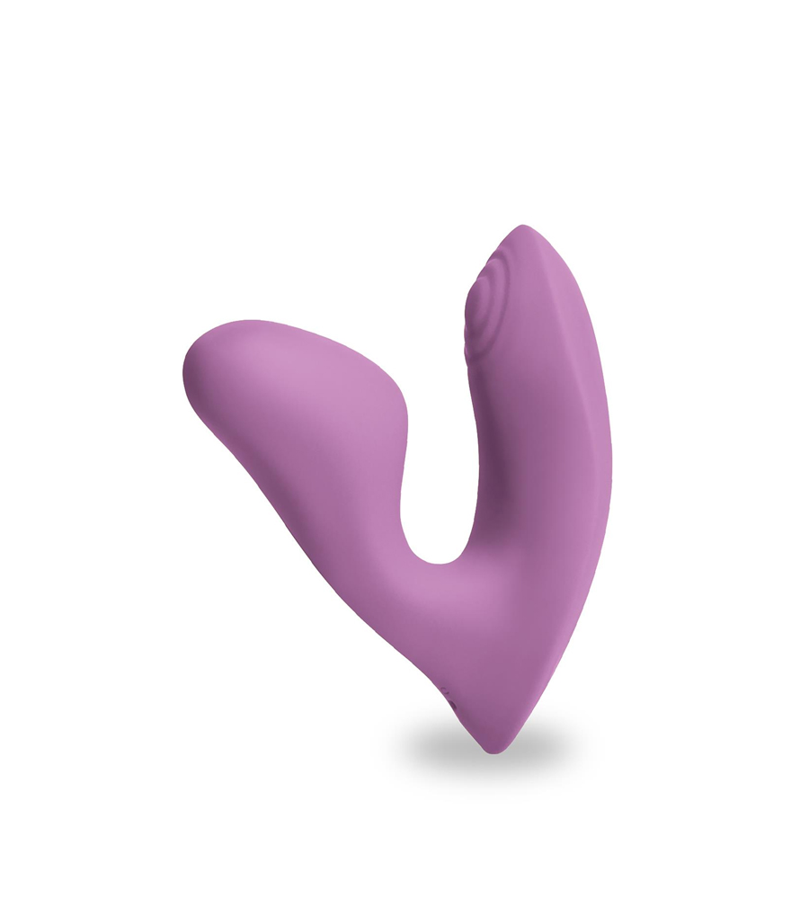 Desire Demure Blush – silikonski rabbit vibrator