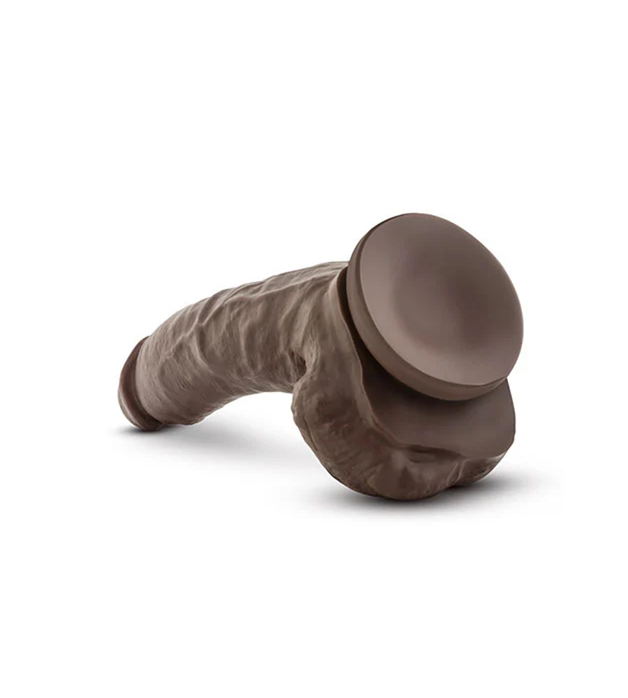 Dr. Skin Mr. Mayor 9″ Brown – realistični dildo - image 3