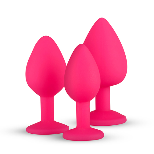 Easytoys Diamond Plug Set - tri analna pluga - image 7
