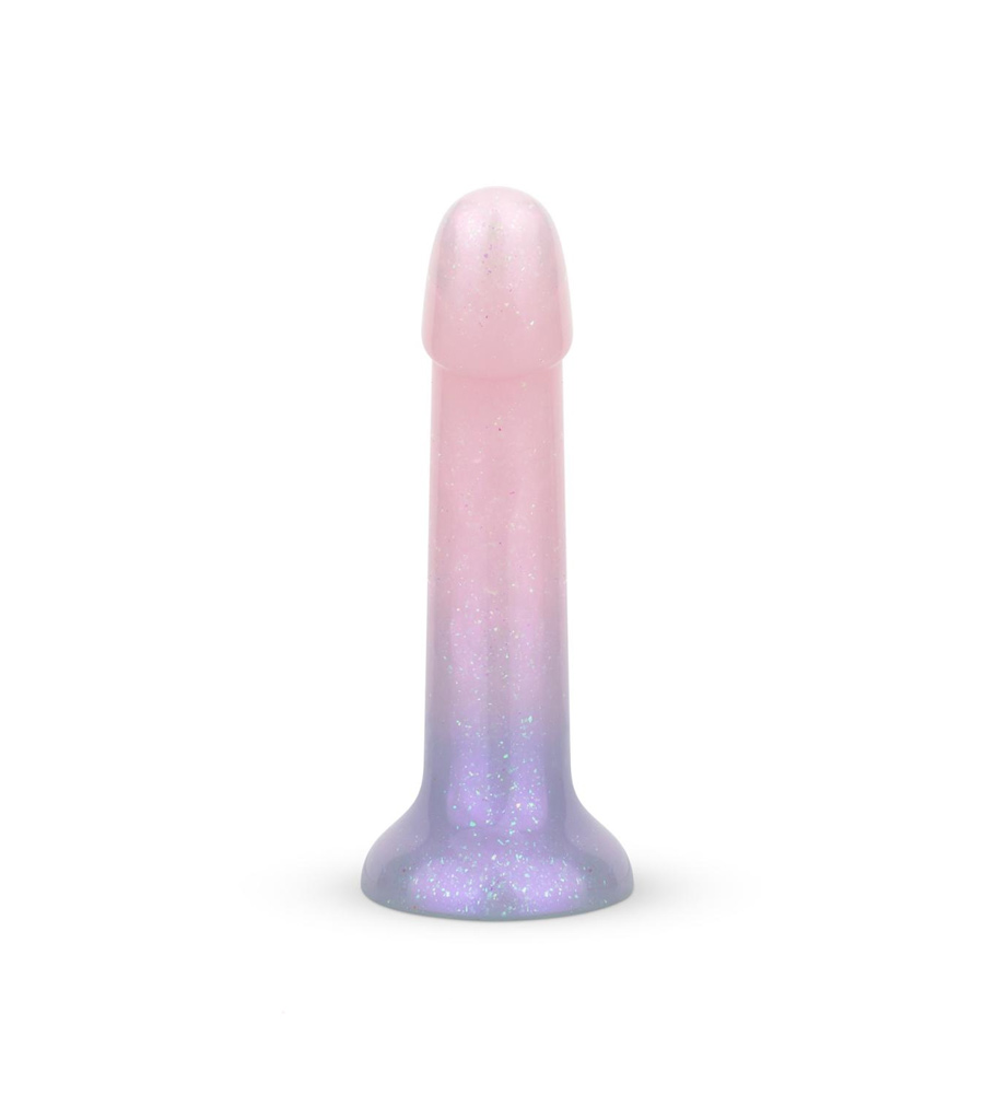 EasyToys Mermaid Ombre Dildo S – svjetlucavi dildo - image 2