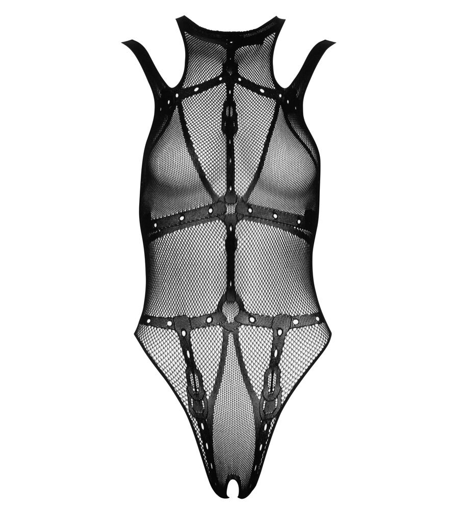 Fantasy by Cottelli Crotchless Body – mrežasti body - image 4