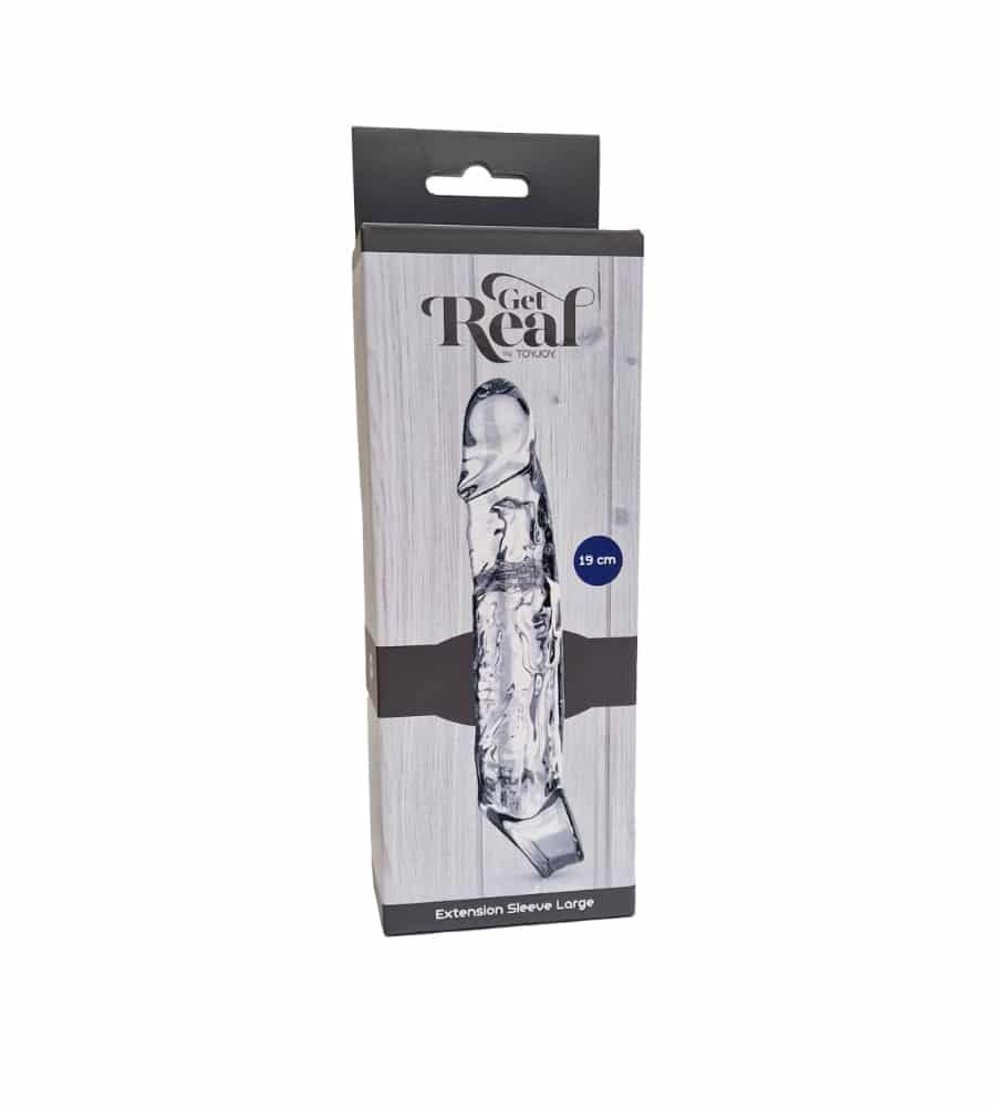 Get Real Extension Sleeve Large – navlaka za penis - image 3