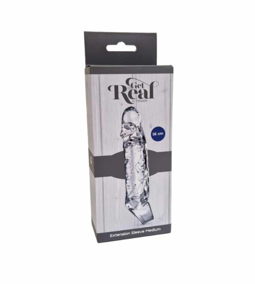 Get Real Extension Sleeve Medium – navlaka za penis - image 2