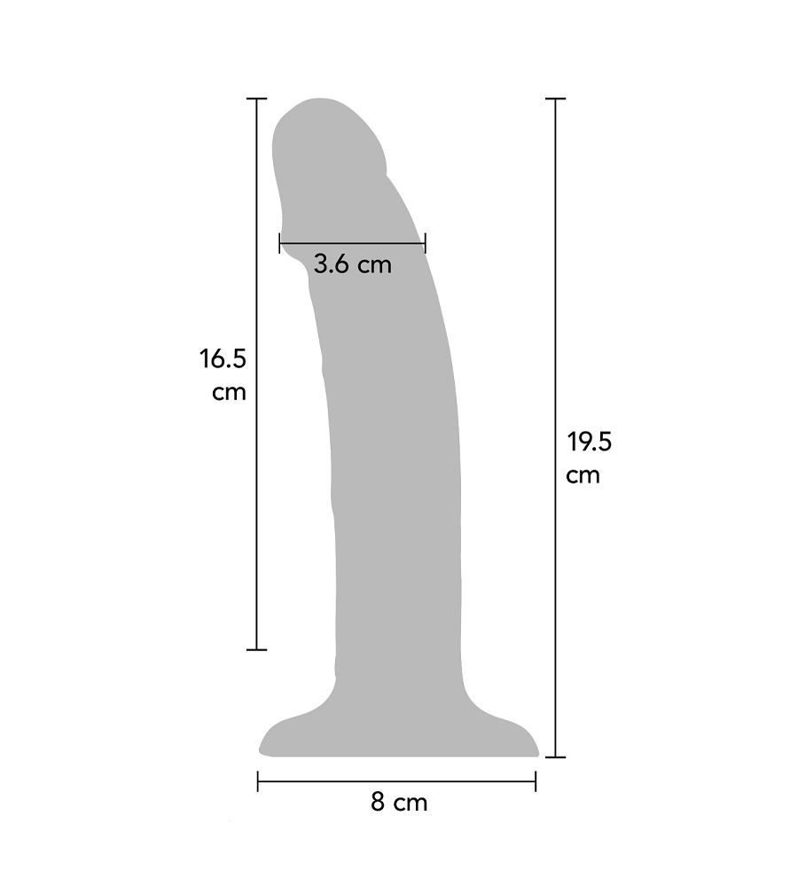 Get Real Vibrating Harness Dong Beige – vibrirajući dildo - image 4