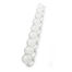Glass Worxx Frozen Fountain - stakleni dildo, 22 cm