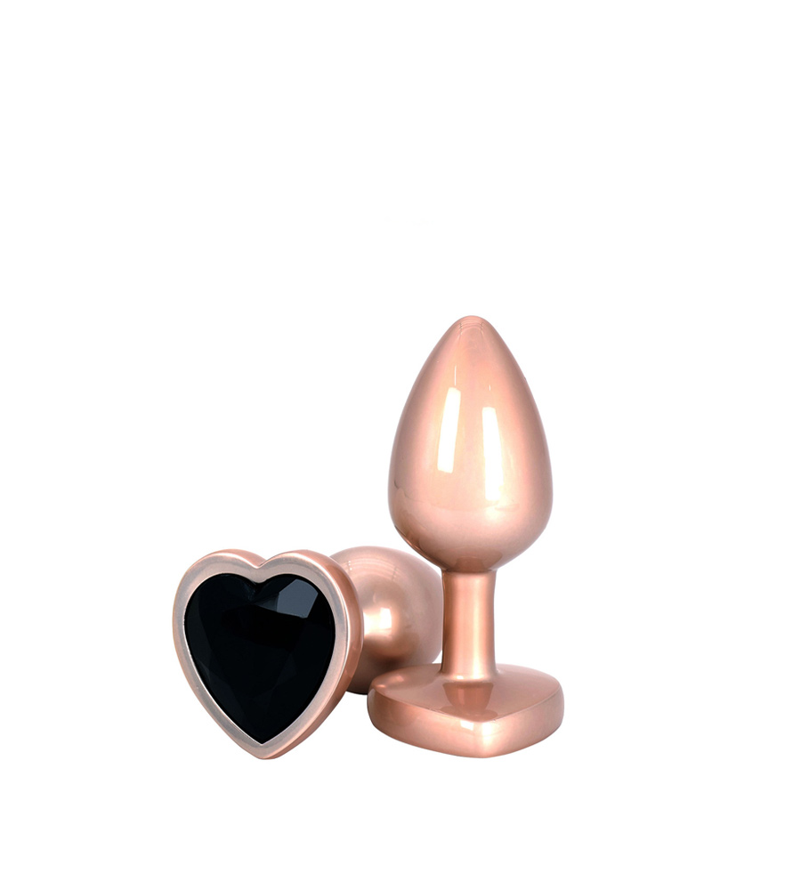 Happiness Time To Shine Buttplug Gold – metalni analni plug