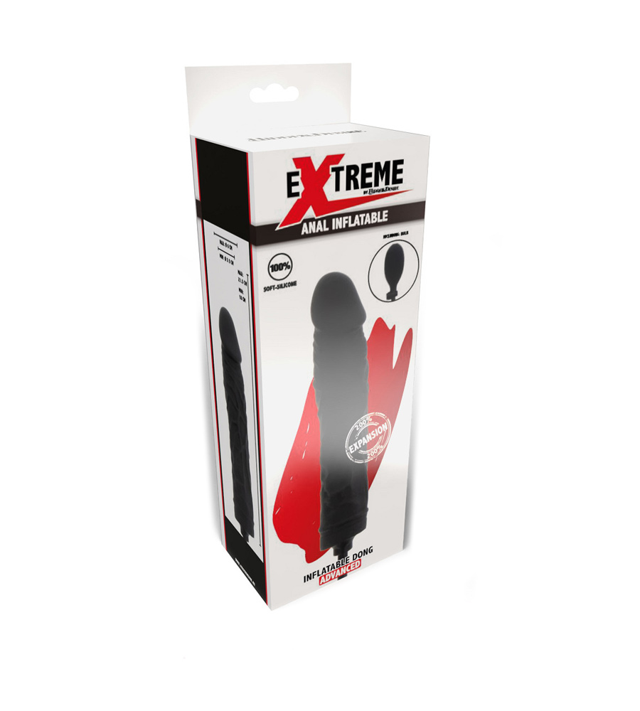 Hidden Desire Extreme Inflatable Dong Advanced – analni dildo na napuhavanje - image 2
