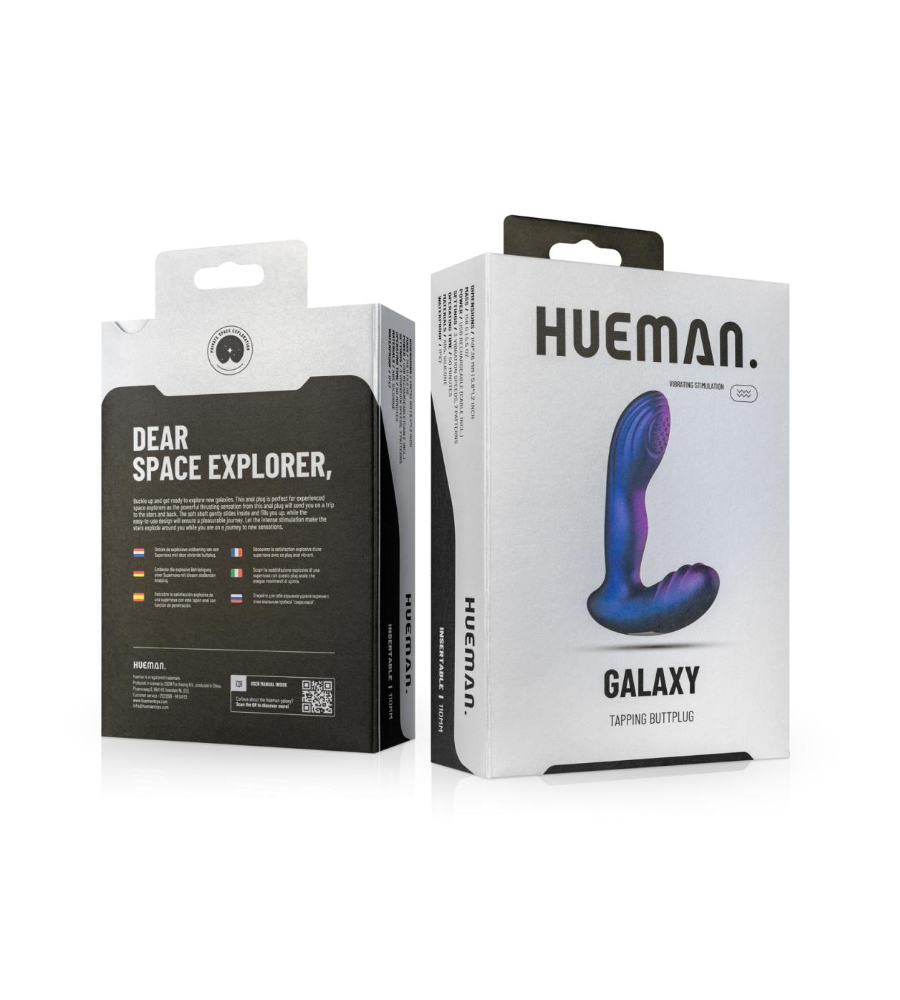Hueman Galaxy Tapping – silikonski masažer prostate - image 2