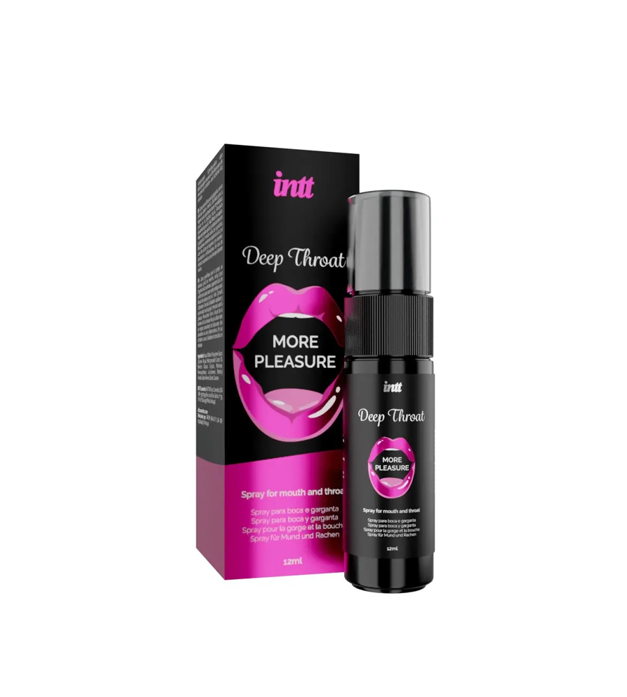 Intt Deep Throat Spray 12 ml – sprej za opuštanje mišića grla