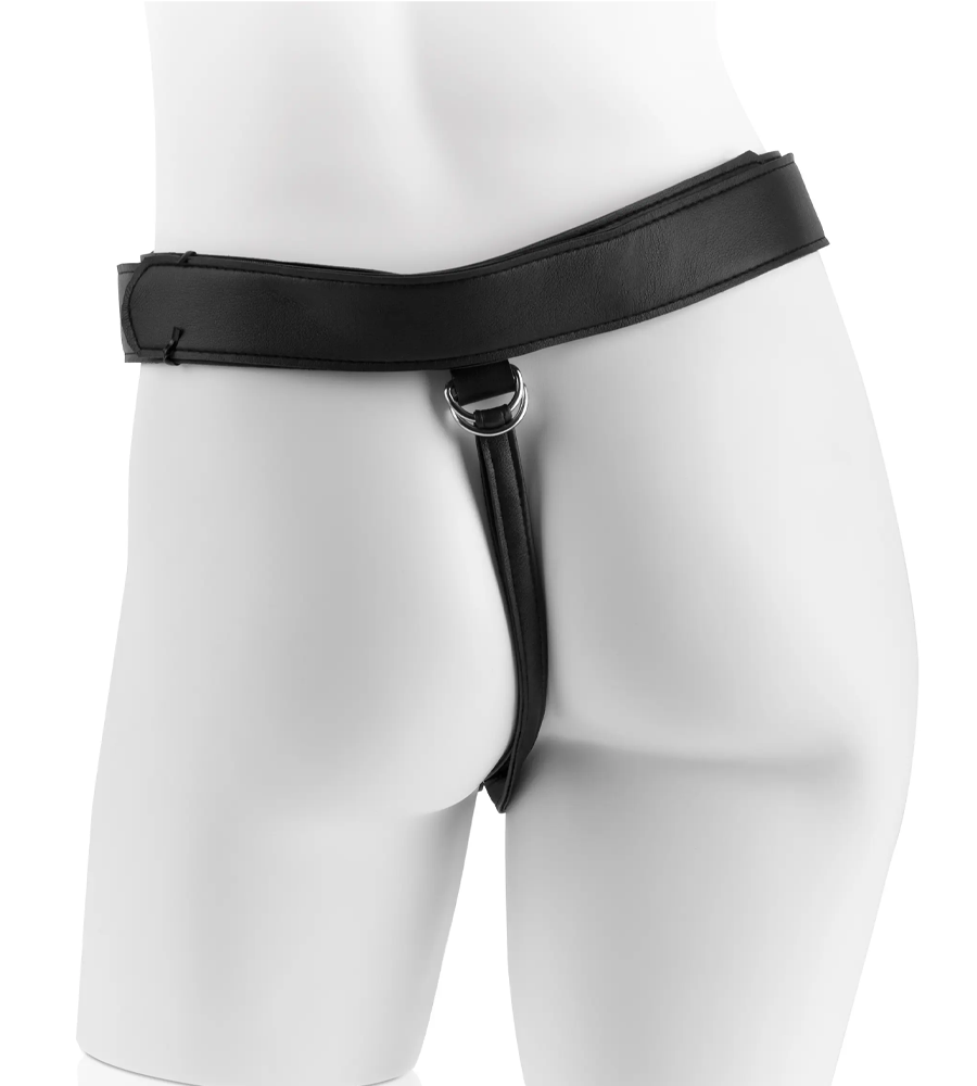 King Cock Strap-On Harness 7” Flesh – strap-on s dildom, 18 cm - Slika 5