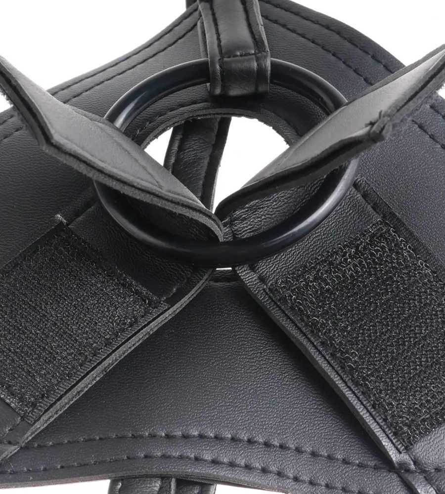 King Cock Strap-On Harness 7” Flesh – strap-on s dildom, 18 cm - Slika 4