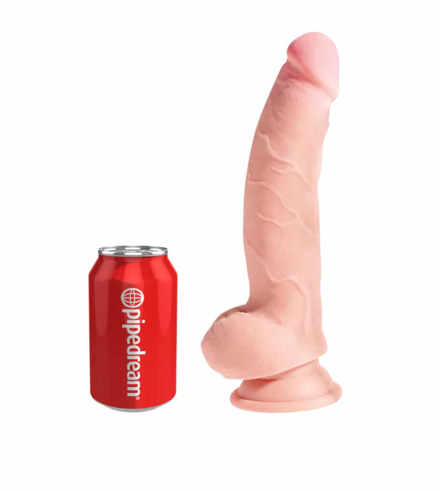 King Cock Triple Density 8'' - dildo s testisima - image 4