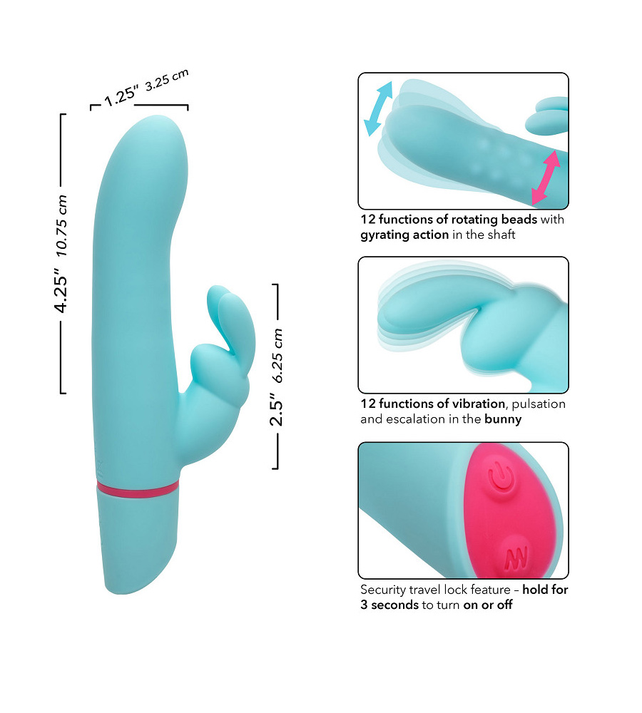 Love Bunny Rotating Bunny – silikonski rabbit vibrator - image 4